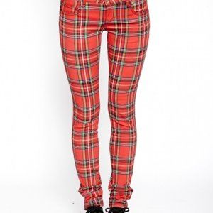 TRIPP NYC Tartan Plaid Pants